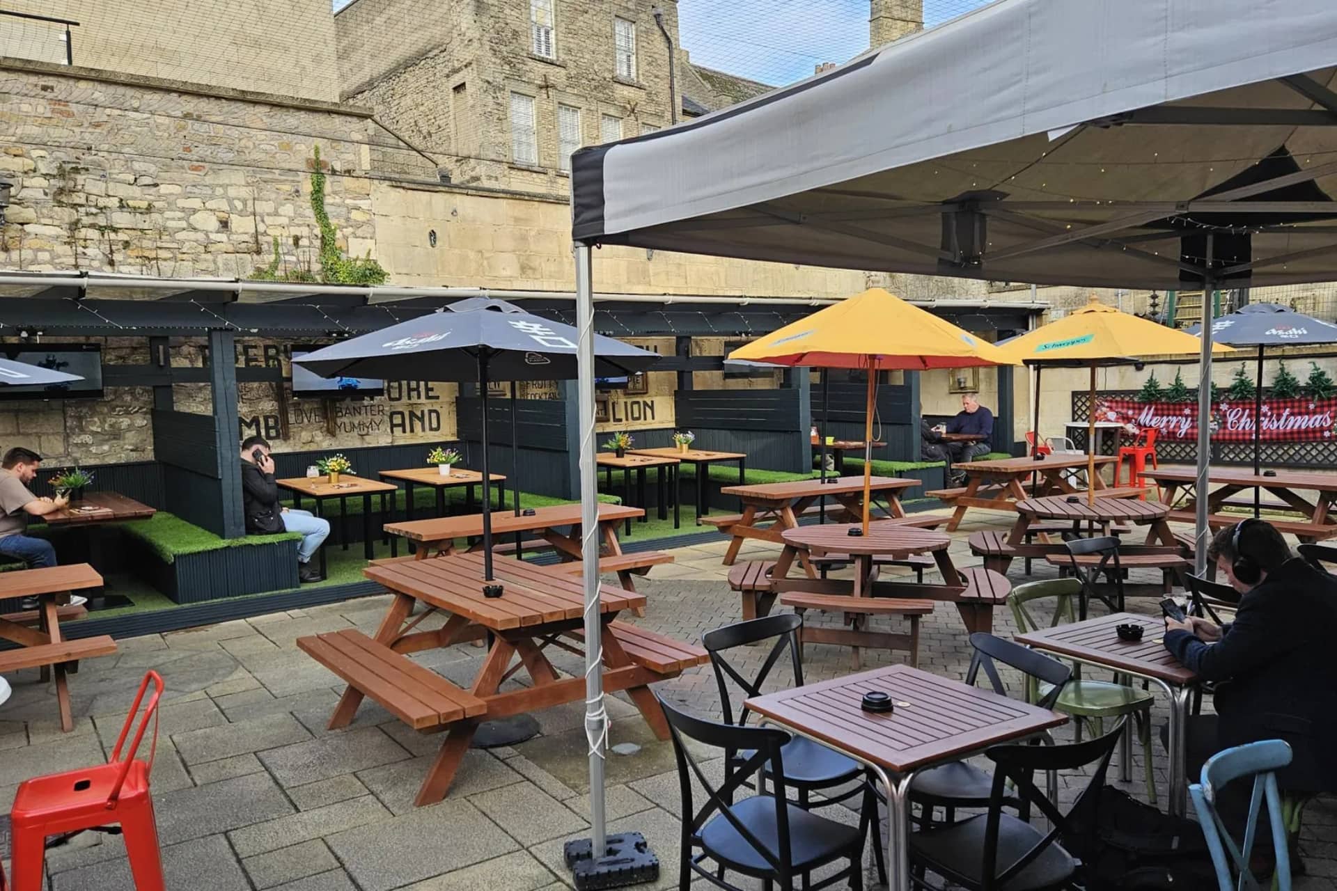 Beer garden